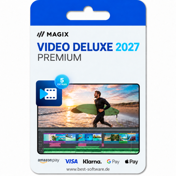 Magix Video Deluxe 2027 Premium | Windows
