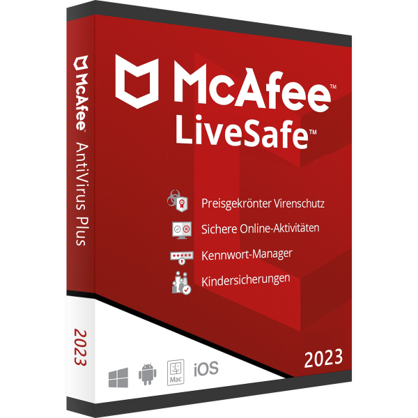 McAfee LiveSafe 2024 | Windows / Mac
