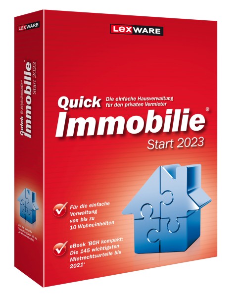 Lexware QuickImmobilie Standard 2023