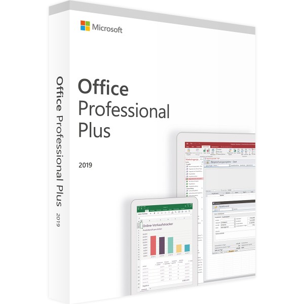 Microsoft Office 2019 Professional Plus | Windows | Accountgebunden