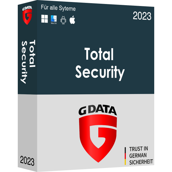 G Data Total Security 2023 | Windows / Mac