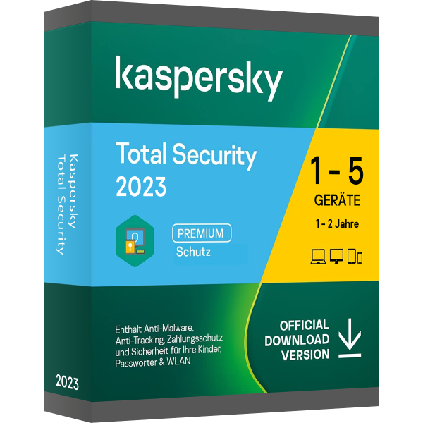 Kaspersky Total Security 2024 | PC | MAC | Android