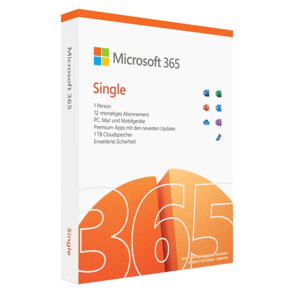 Microsoft Office 365 Single Win/Mac 5 Geräte