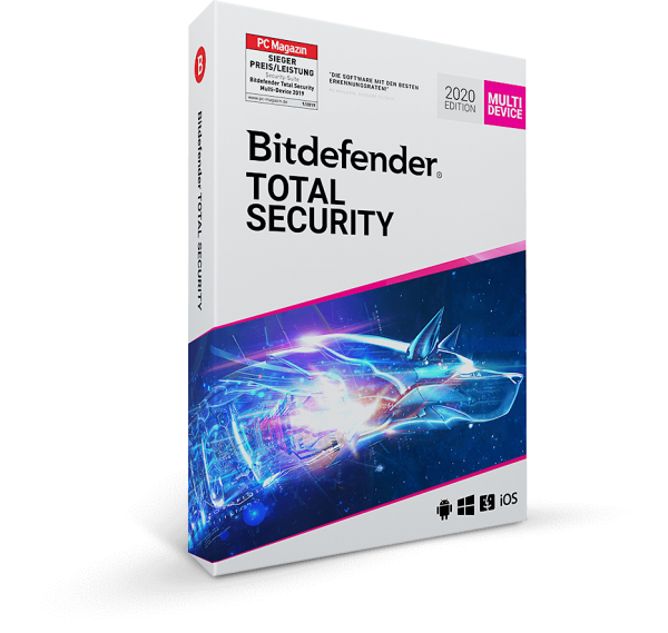 Bitdefender Total Security 2021 | PC/Mac/Mobilegeräte