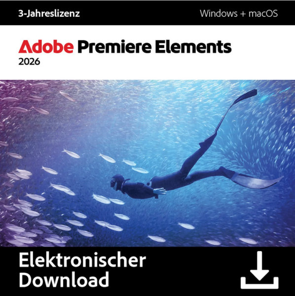 Adobe Premiere Elements 2026 | Windows/Mac