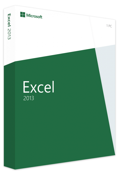 Microsoft Excel 2013 Windows