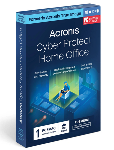 Acronis Cyber Protect Home Office Premium | +1 TB Cloud Storage