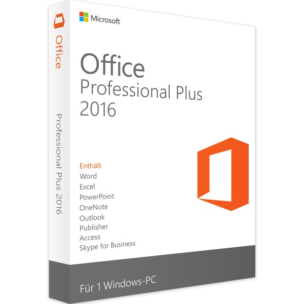 Microsoft Office 2016 Professional Plus Windows