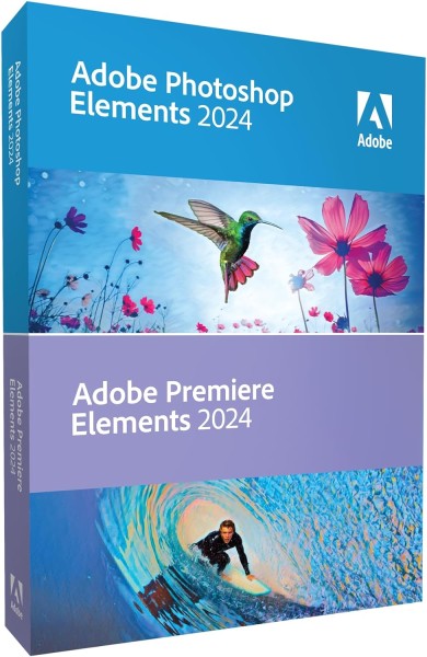 Adobe Photoshop & Premiere Elements 2024 | Windows / MAC
