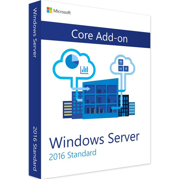 Windows Server 2016 Standard Core Add-on-Erweiterungslizenz